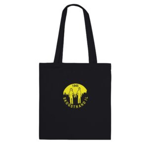 Classic Tote Bag Skogstrand logo + Pride logo